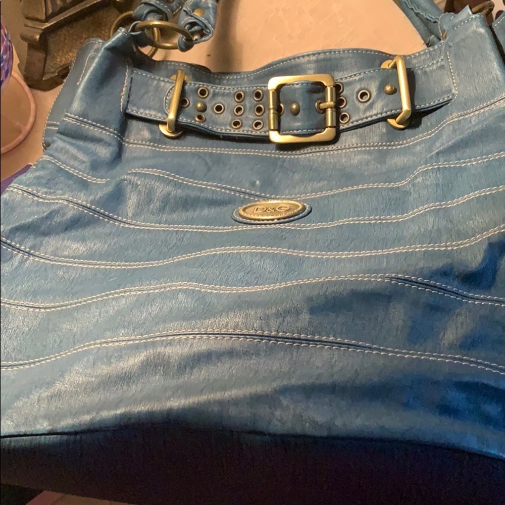 Turquoise Dolche Gabanna purse